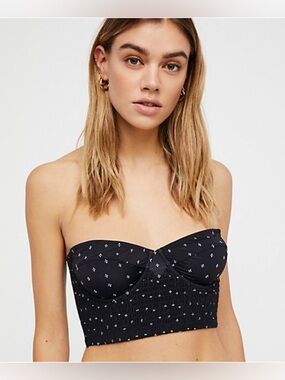 Free People Intimately Come a Little Closer Convertible Underwire Bralette L Bra